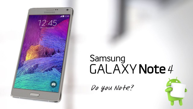 Galaxy Note 4 Marshmallow