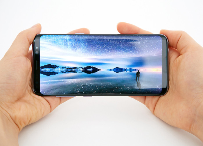 display galaxy s8