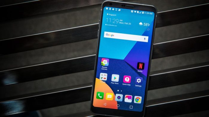 LG G6 si aggiorna a metà settembre 2018