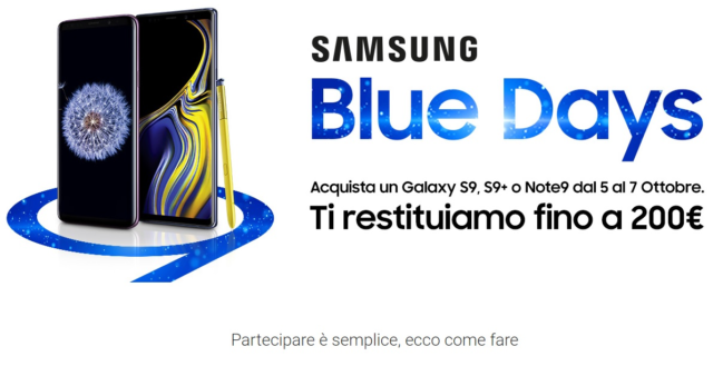 Galaxy Note 9 in offerta