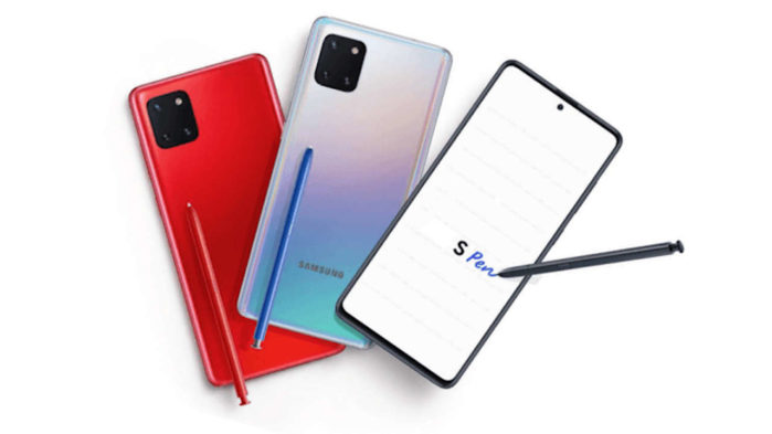 samsung galaxy note 10 lite is 5g