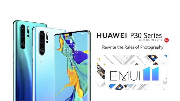 Huawei P30 si aggiorna in Europa alla EMUI 11