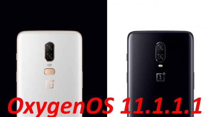 OnePlus 6 e 6T aggiornamento OxygenOS 11.1.1.1