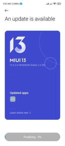 MIUI 13 1