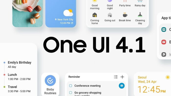 Samsung One UI 4.1 lista smartphone Galaxy aggiornabili