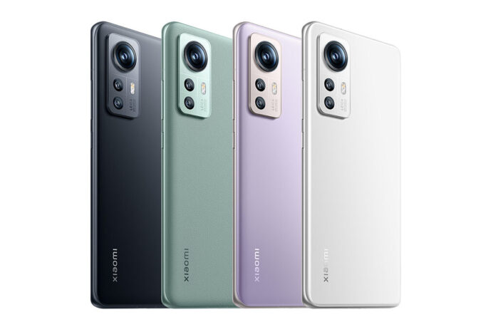 Xiaomi 12S ufficiale colori