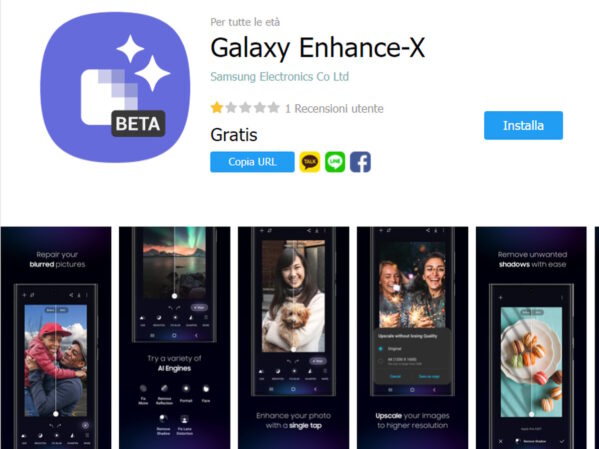 Galaxy Enhance-X disponibile per Galaxy S23