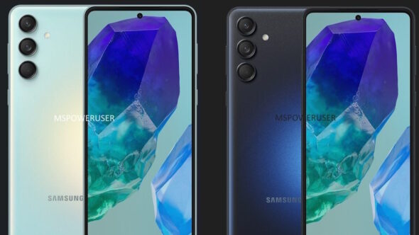 Samsung Galaxy M55 5G rumors e immagini render