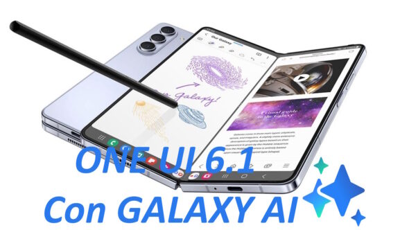 Samsung Galaxy Z Fold 5 aggiornamento ONE UI 6.1 con GALAXY AI