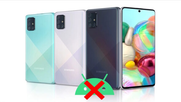 Galaxy A51 e Galaxy A41 fine supporto Android