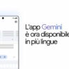 Google Gemini disponibile in Italia