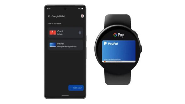 Google Wallet PayPal sui Galaxy Watch