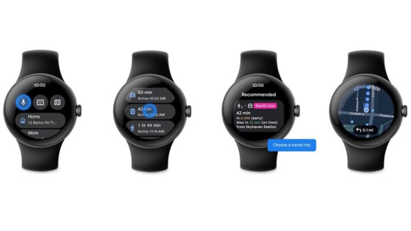 Samsung Galaxy Watch Google Mappe offline