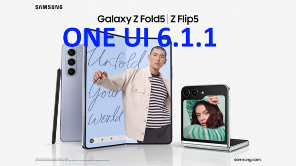 Galaxy Z Fold 5 e Galaxy Z Flip 5 aggiornamento ONE UI 6.1.1