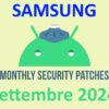 Samsung patch sicurezza Android settembre 2024