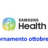 Samsung Health aggiornamento ottobre 2024