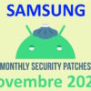 Patch sicurezza Android novembre 2024 di Samsung