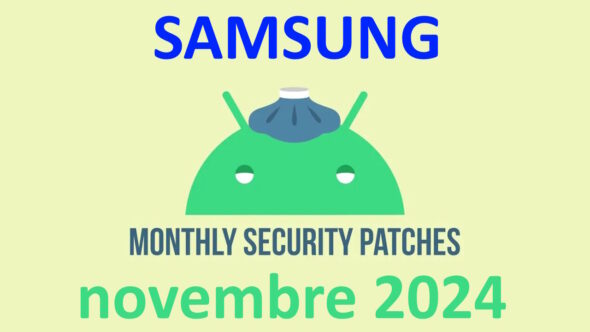 Patch sicurezza Android novembre 2024 di Samsung