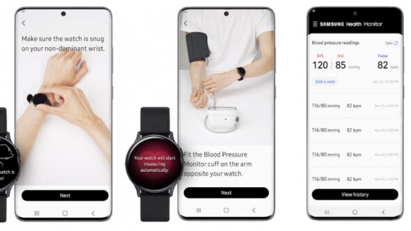 Samsung Health Monitor supporto solo da Android 12