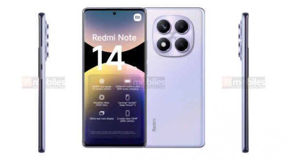 Redmi Note 14 (Pro) specifiche e design svelato