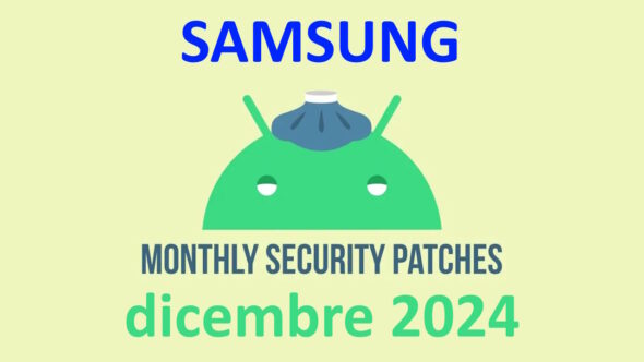 Samsung patch sicurezza Android dicembre 2024