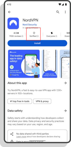 VPN Play Store Verificata