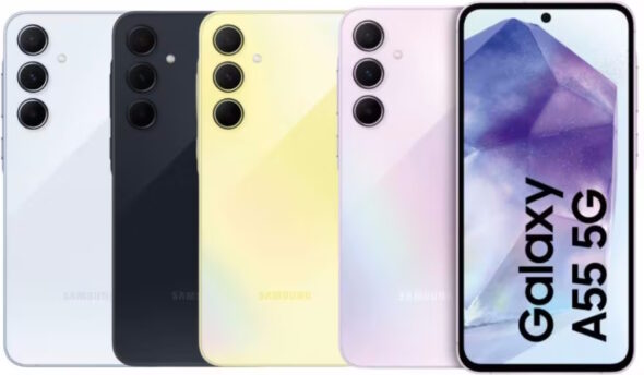 Galaxy A55 design